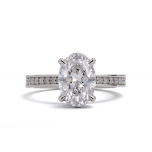 Quinn Oval Diamond Solitaire