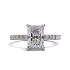 Lara Radiant Cut Diamond Solitaire