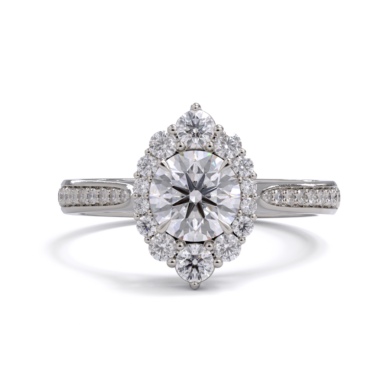 Octiva Round Brilliant Diamond Solitaire