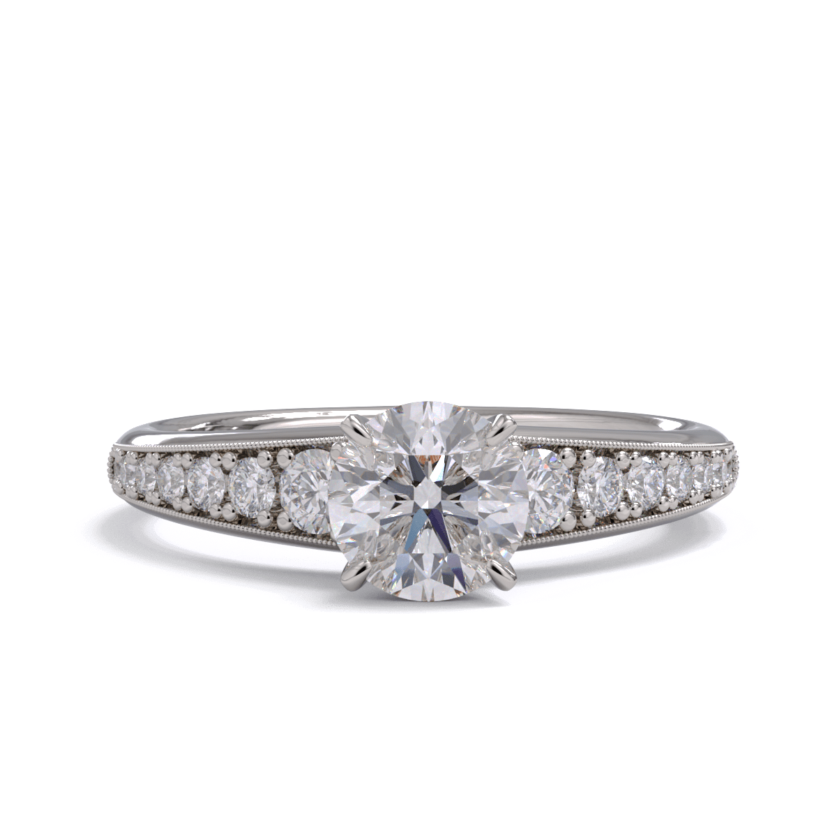 Manaia Round Brilliant Diamond Solitaire