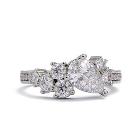 Gabrielle Cluster Diamond Ring