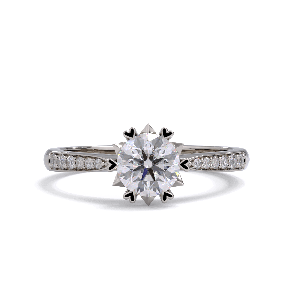 Nayeli Round Brilliant Diamond Solitaire