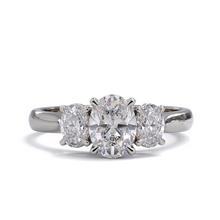 Abbey Three Stone Diamond Ring