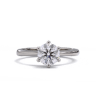 France Round Diamond Solitaire