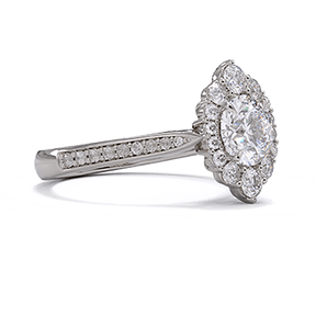 Octiva Round Brilliant Diamond Solitaire