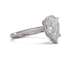 Georgina Pear Cut Diamond Solitaire