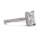 Lara Radiant Cut Diamond Solitaire