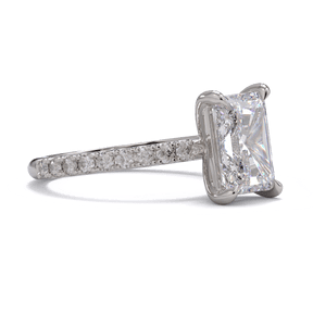 Lara Radiant Cut Diamond Solitaire