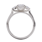 Abbey Three Stone Diamond Ring