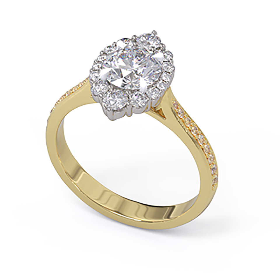 Octiva Round Brilliant Diamond Solitaire