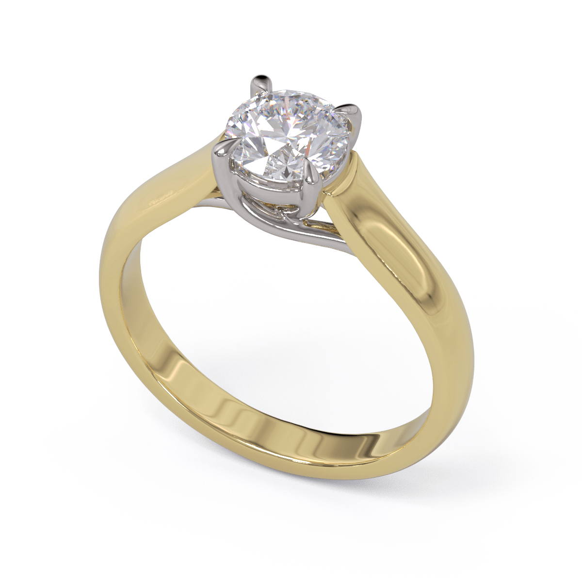 Dara Brilliant Round Diamond Solitaire