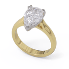 Ivy Pear Cut Diamond Solitaire