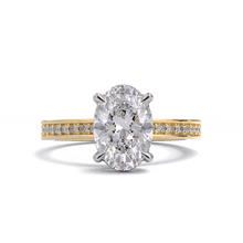 Quinn Oval Diamond Solitaire