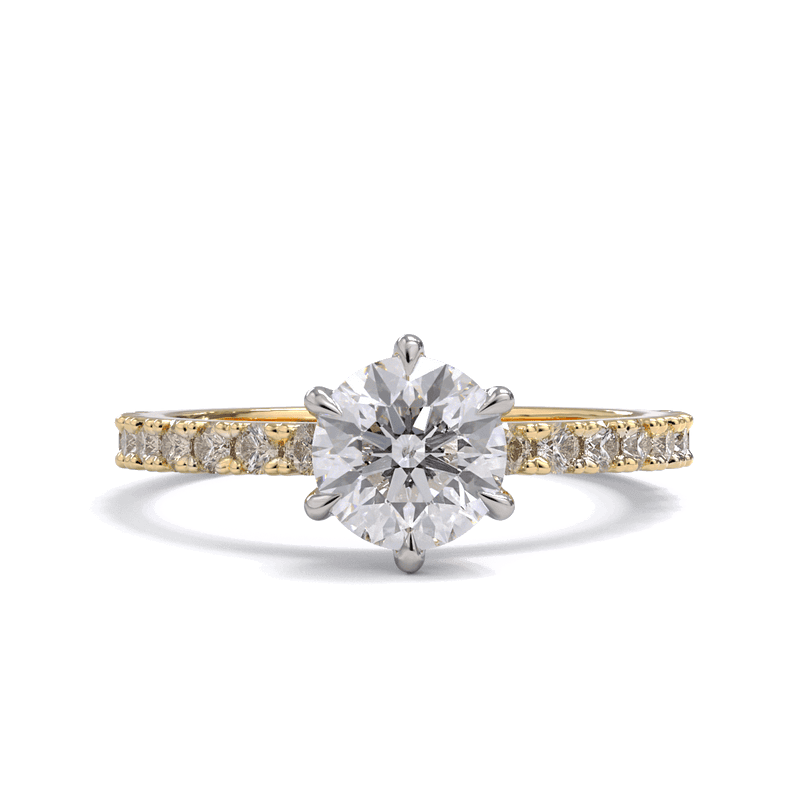 Katrina Round Brilliant Diamond Solitaire