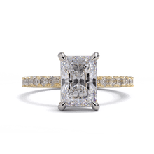 Lara Radiant Cut Diamond Solitaire