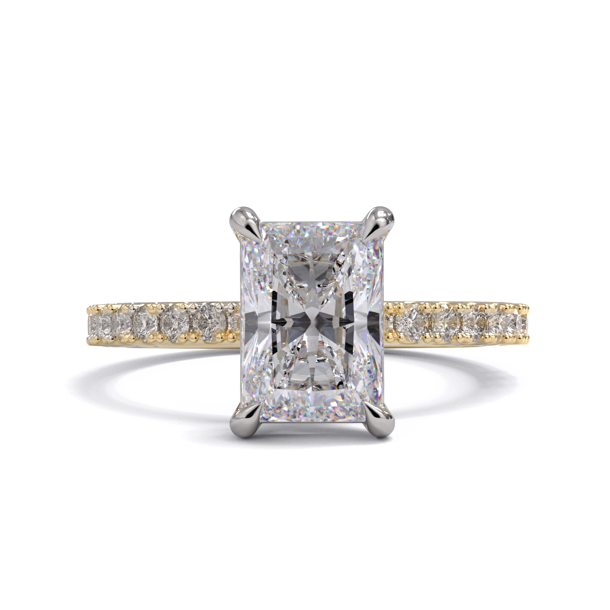 Lara Radiant Cut Diamond Solitaire