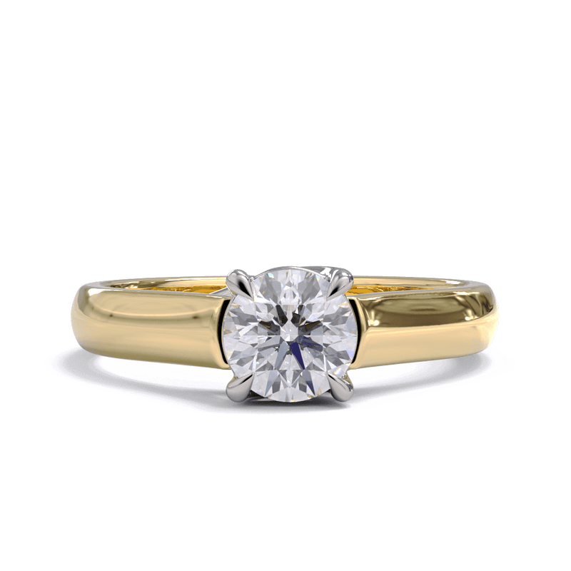 Dara Brilliant Round Diamond Solitaire