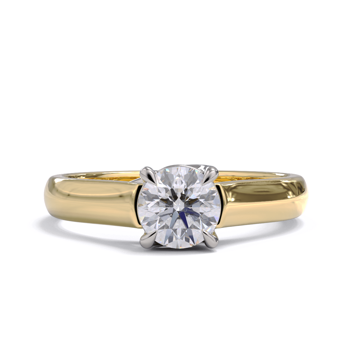 Dara Brilliant Round Diamond Solitaire