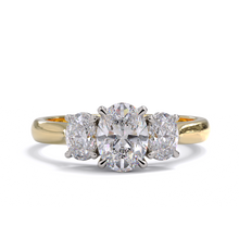 Abbey Three Stone Diamond Ring