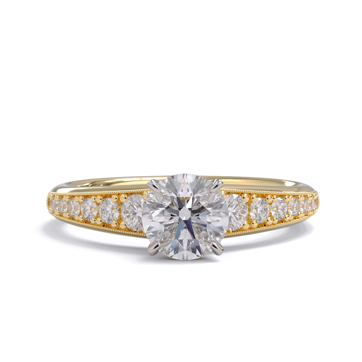 Manaia Round Brilliant Diamond Solitaire