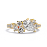 Gabrielle Cluster Diamond Ring