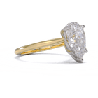 Georgina Pear Cut Diamond Solitaire
