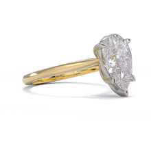 Georgina Pear Cut Diamond Solitaire