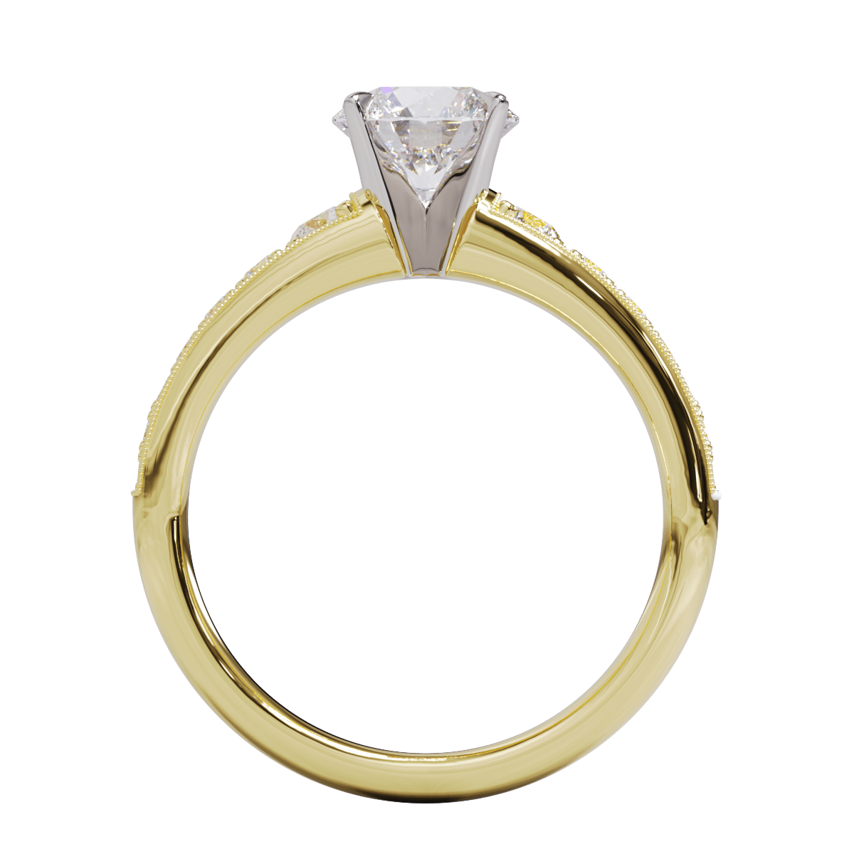 Manaia Round Brilliant Diamond Solitaire