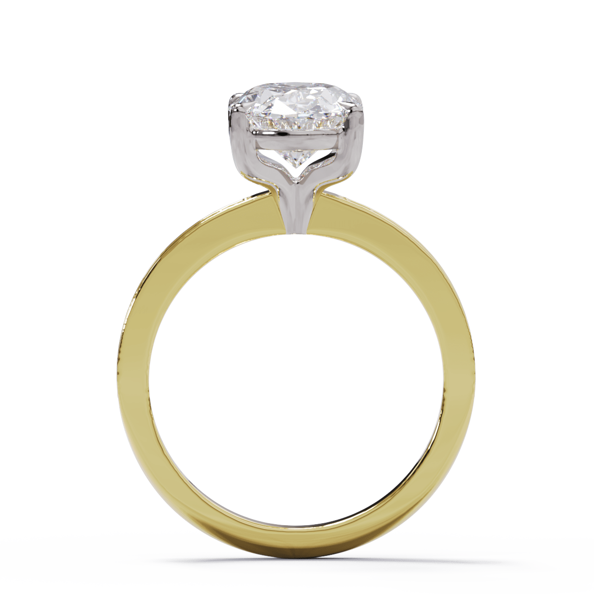 Quinn Oval Diamond Solitaire