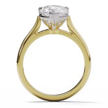 Ivy Pear Cut Diamond Solitaire