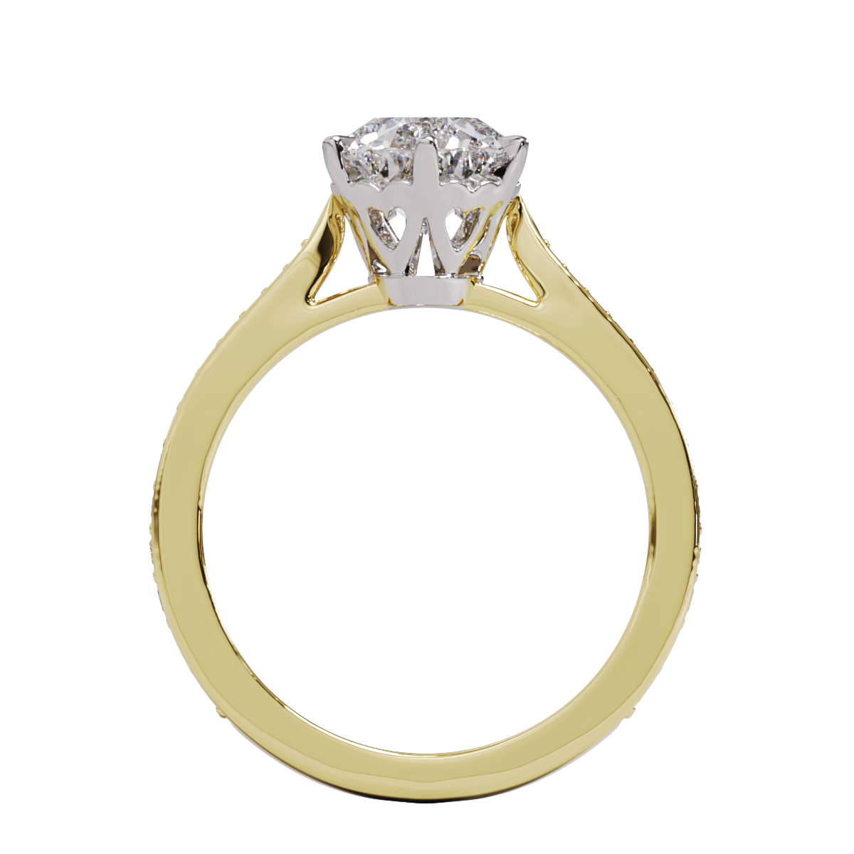 Jacqui Round Brilliant Diamond Solitaire