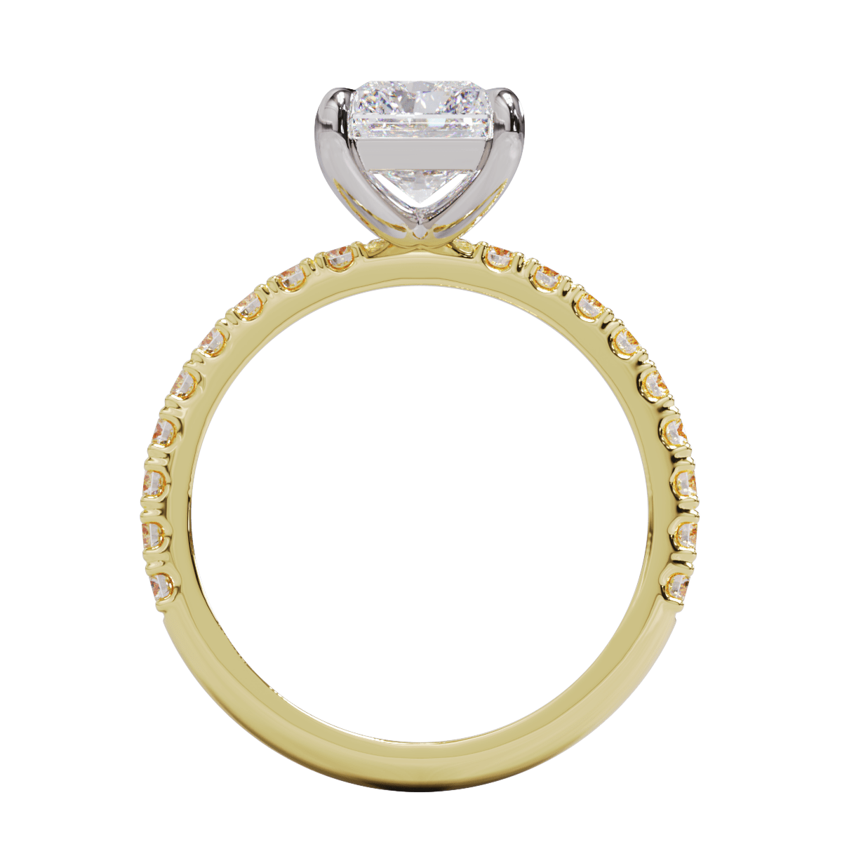 Lara Radiant Cut Diamond Solitaire