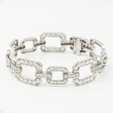 Chanel Diamond Chain link Bracelet