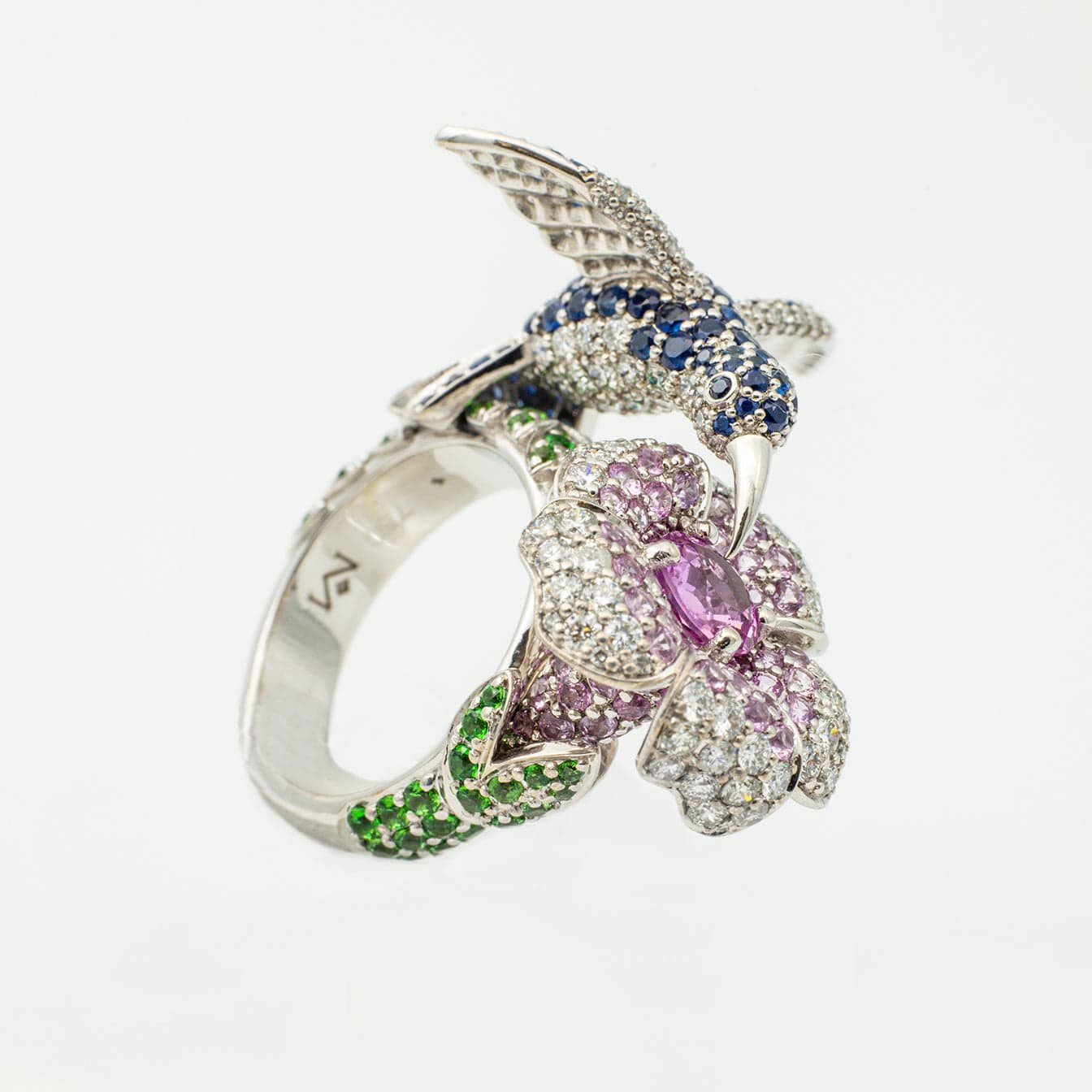 Hummingbird Cocktail Ring