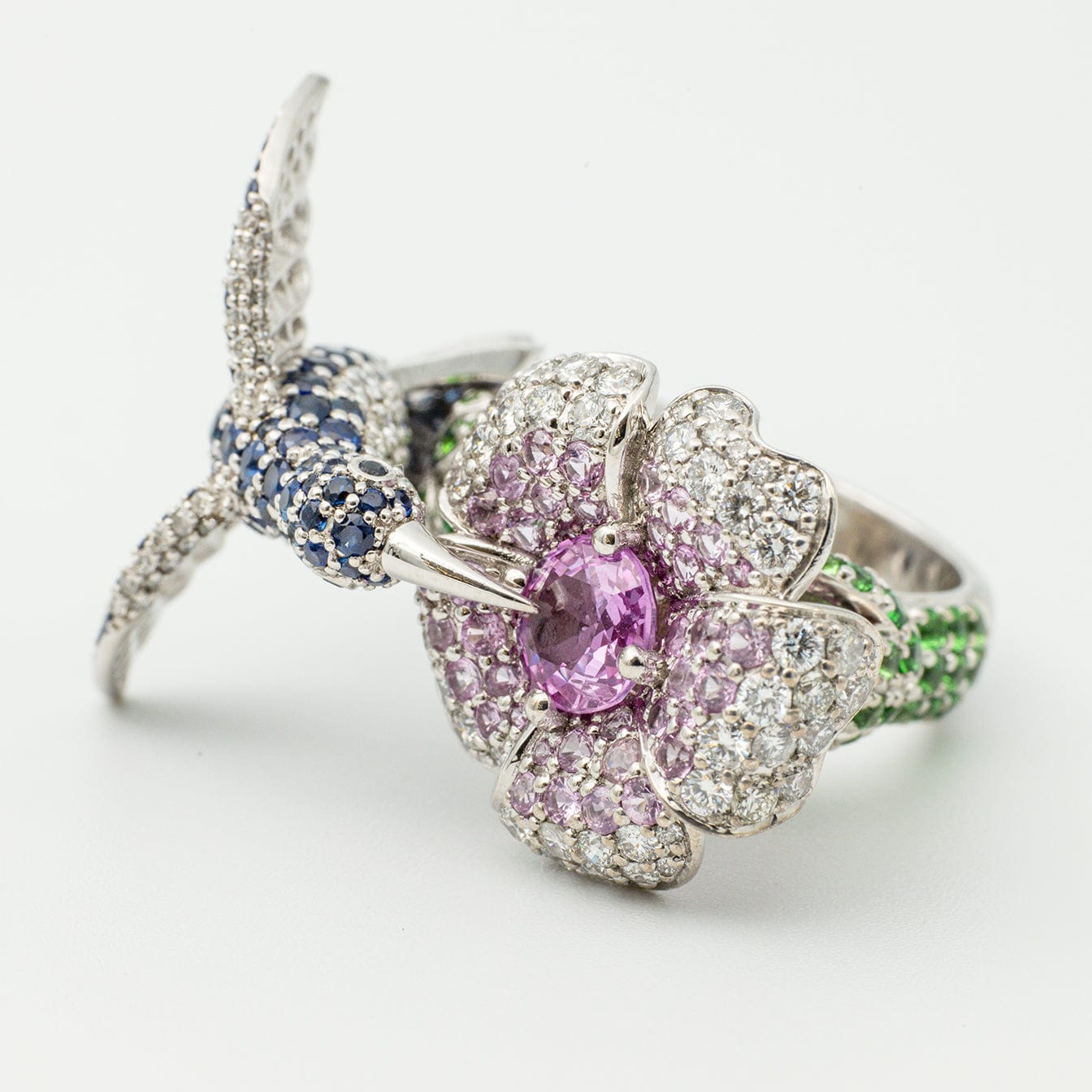 Hummingbird Cocktail Ring