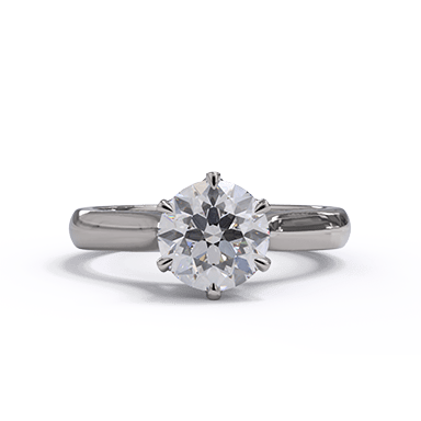 Barbara Round Diamond Solitaire