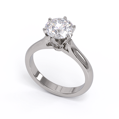 Barbara Round Diamond Solitaire