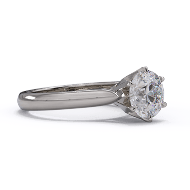 Barbara Round Diamond Solitaire