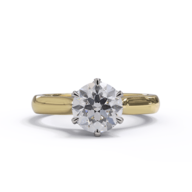 Barbara Round Diamond Solitaire