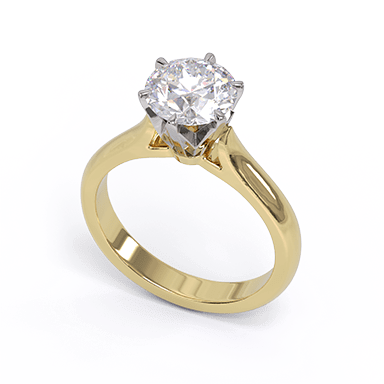 Barbara Round Diamond Solitaire